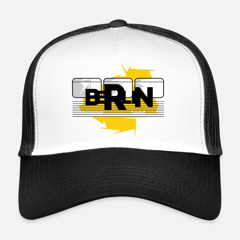 Berlin Ubahn Berlin Graffiti Symbol Icon Tram Casquette trucker 