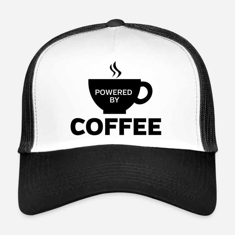 Powered By Coffee Casquette trucker 