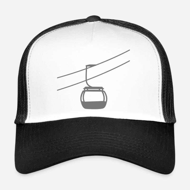 tramway un seul téléphérique gond Casquette trucker 