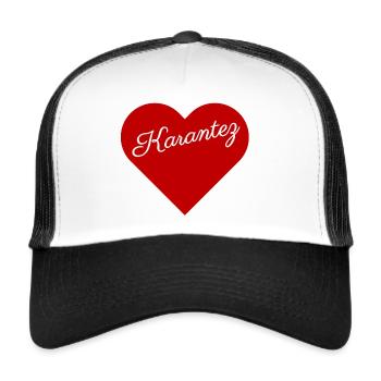 Brittany - Karantez - Trucker Cap - white/black - Front
