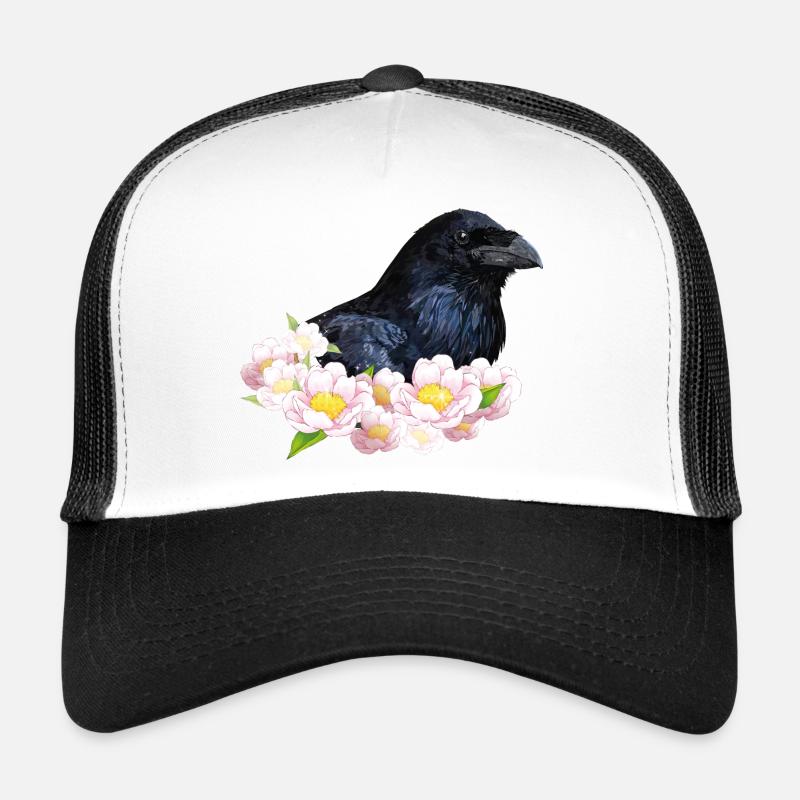 Corbeau Casquette trucker 