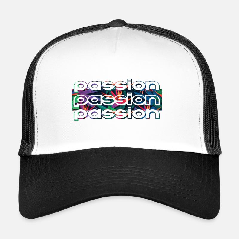 Fleurs de la passion vacances loisirs Casquette trucker 