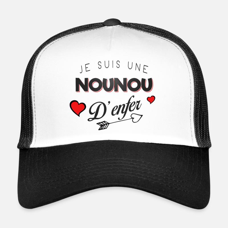 Nounou d'enfer Casquette trucker 