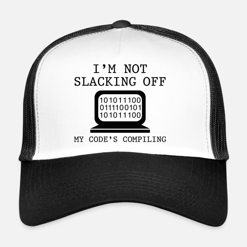 Je ne relâche pas la compilation de mon code Casquette trucker 