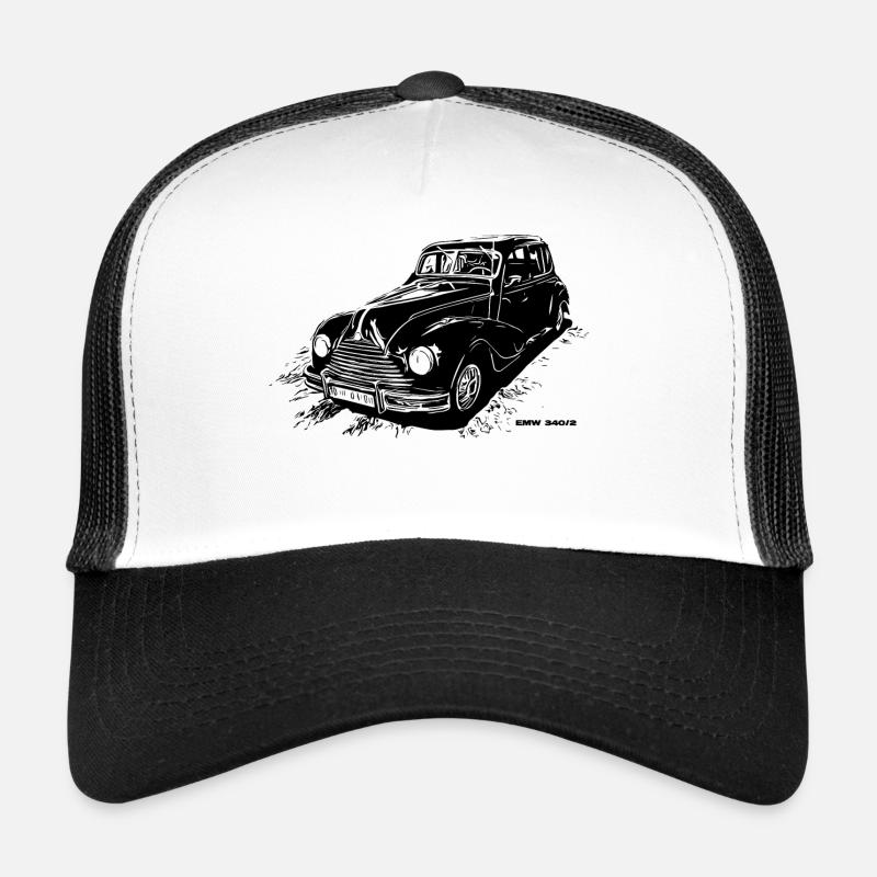 EMW 340-2 - Trucker Cap - Weiß/Schwarz