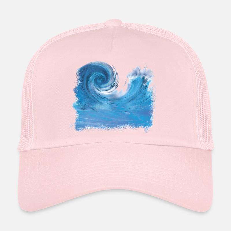 Wave Graphics Trucker Cap