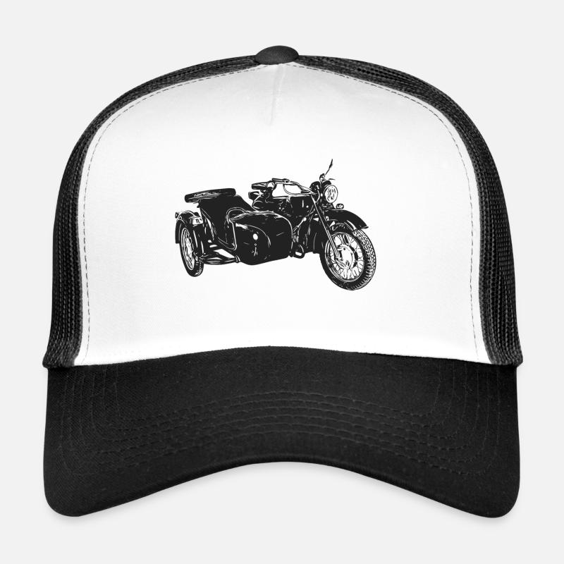 Ural M72 - Trucker Cap - Weiß/Schwarz