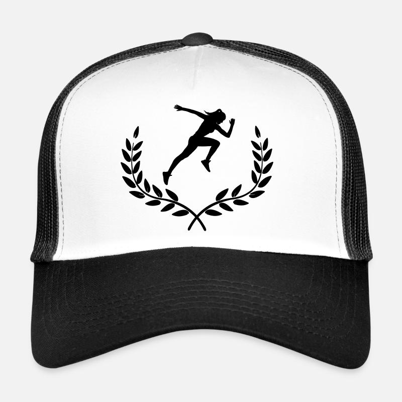 Sprinter en décoration de laurier Casquette trucker 