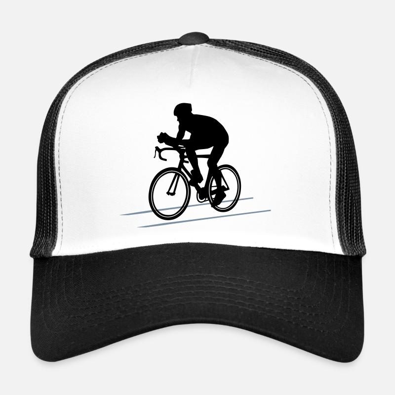 Cyclistes sur route, Vélo de route, Cyclisme Casquette trucker 