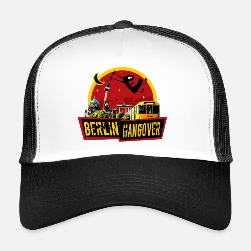 La gueule de bois de Berlin Casquette trucker 