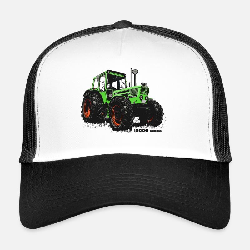 Deutz 13006 Special | Deutz Traktor | Deutz - Trucker Cap - Weiß/Schwarz