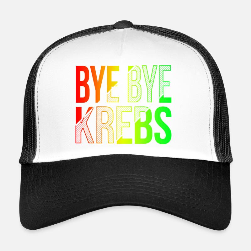 Bye Bye Kreps Rainbow Design Casquette trucker 