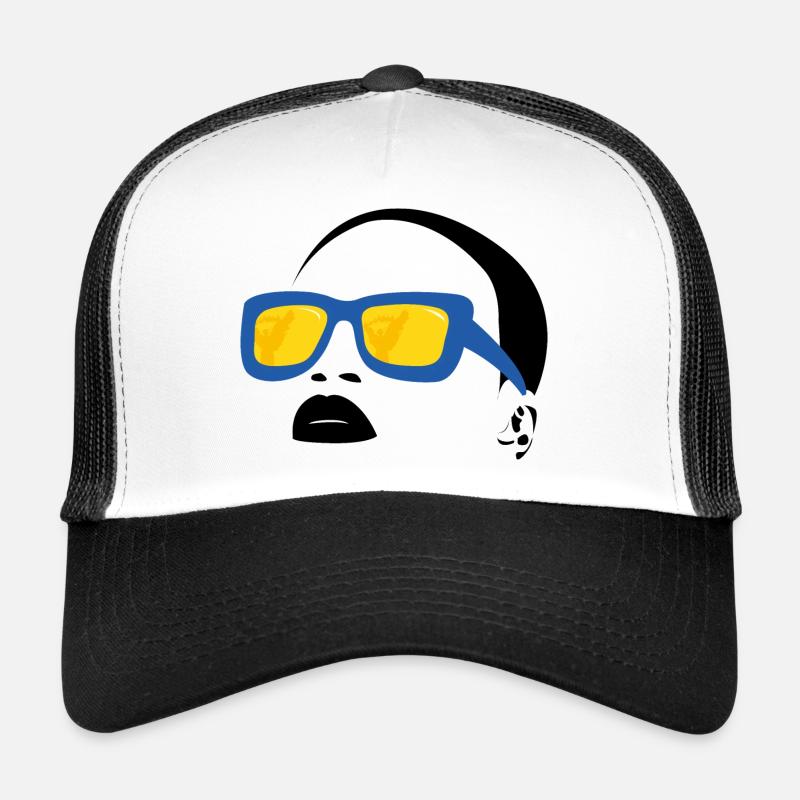 Conception de lunettes de plage et de soleil Casquette trucker 