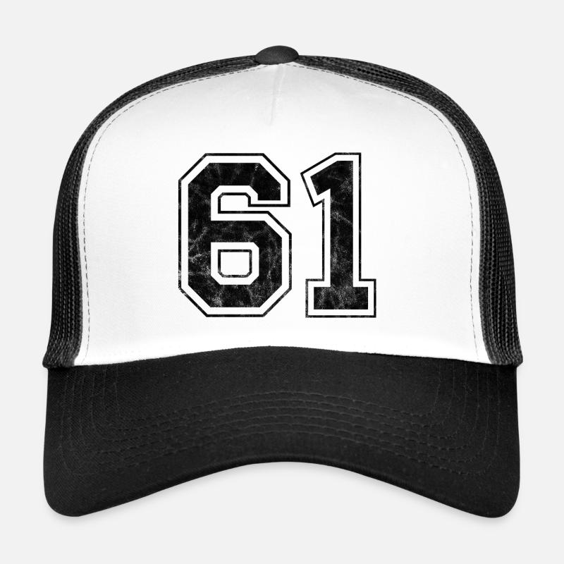 Numéro 61 Casquette trucker 