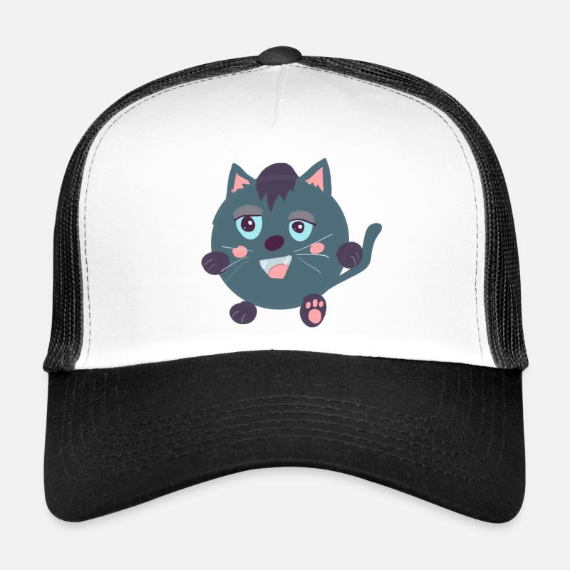 Chat maladroit Casquette trucker 