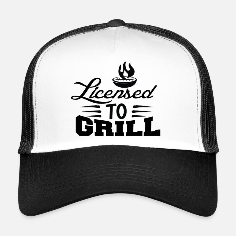 Autorisé à griller Casquette trucker 