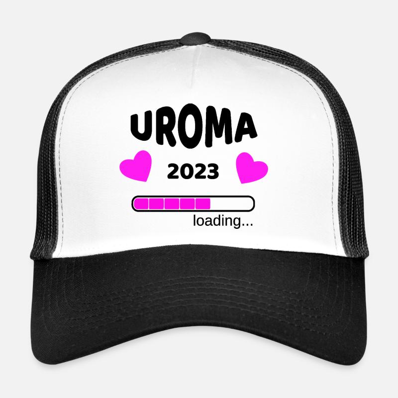 Uroma 2023 Schwangerschaf Urgroßmutter Idee Trucker Cap