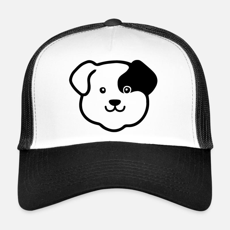 Carnin Hund der Mopsrasse Trucker Cap