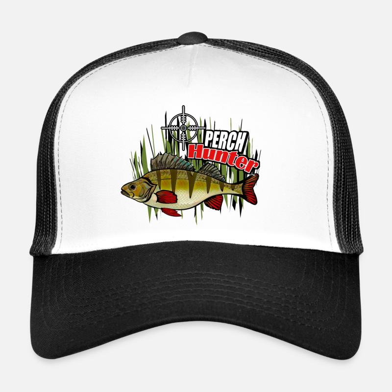 Pêche à la perche Casquette trucker 