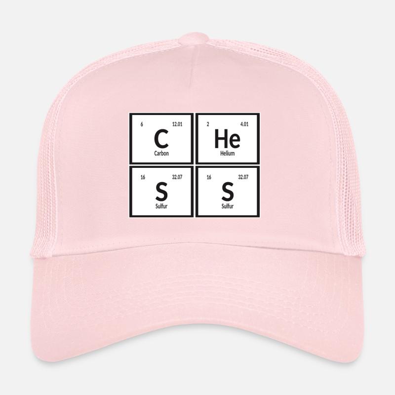 | d’échecs Tableau périodique des éléments Casquette trucker 