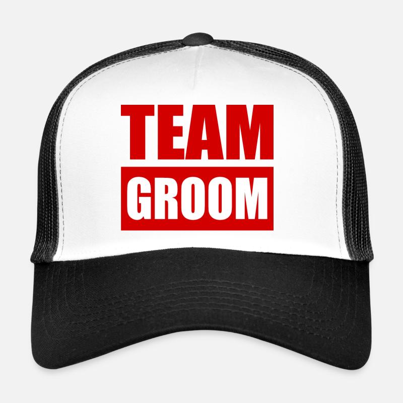 Team groom Casquette trucker 