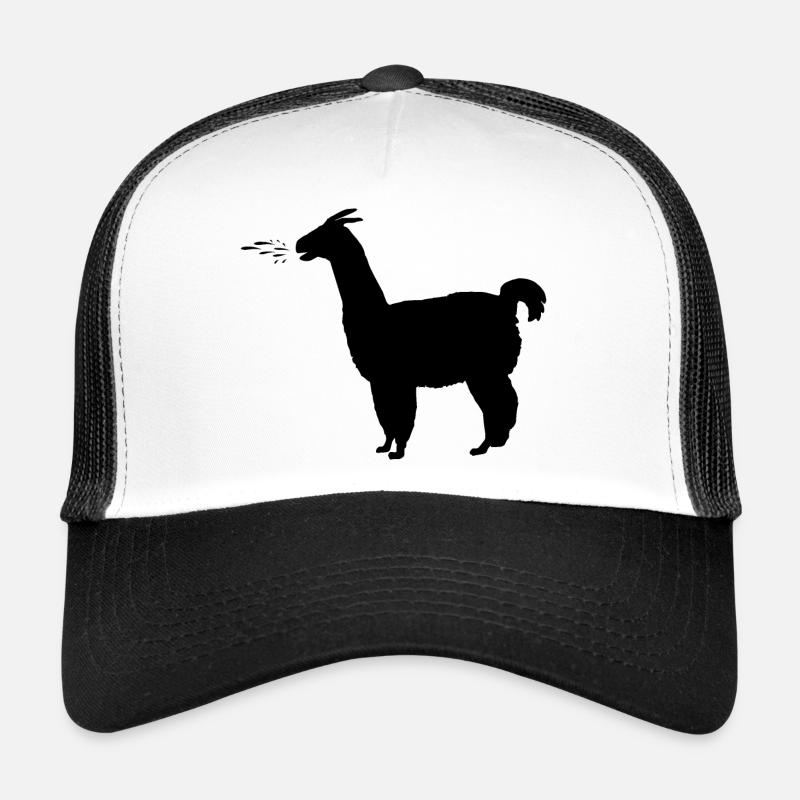 Llama spits Trucker Cap