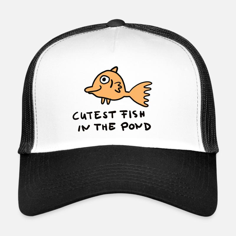 Les poissons les plus mignons de l’étang Casquette trucker 