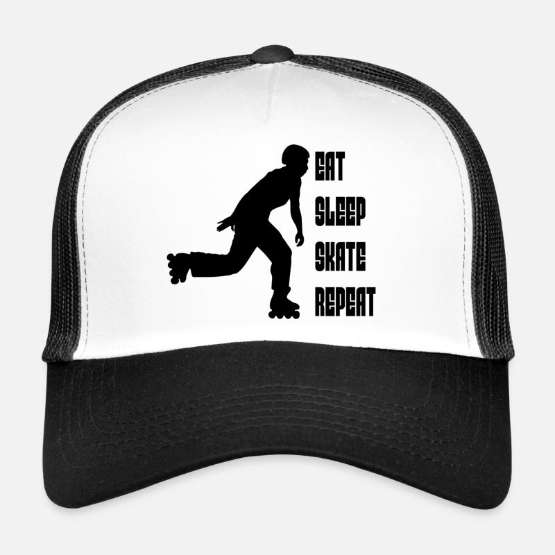 Roller Skates Gift Inline Skating Skater Inline Skating Trucker Cap