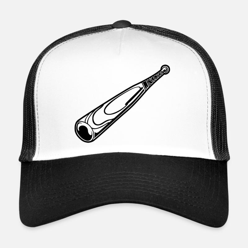 Croquis de batte de baseball Casquette trucker 