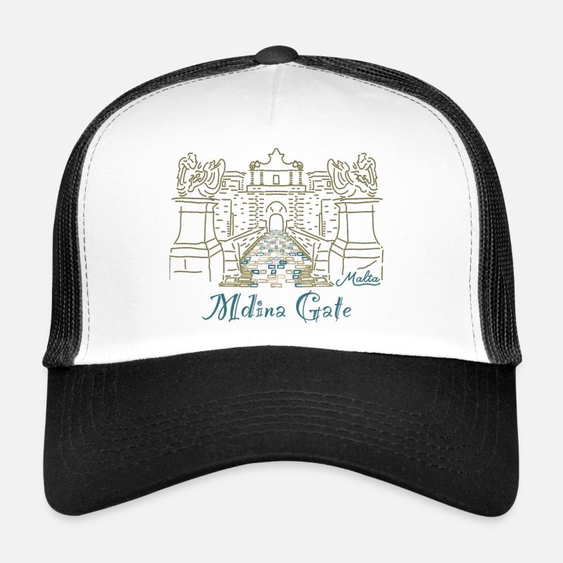 Mdina Gate, Malte Casquette trucker 
