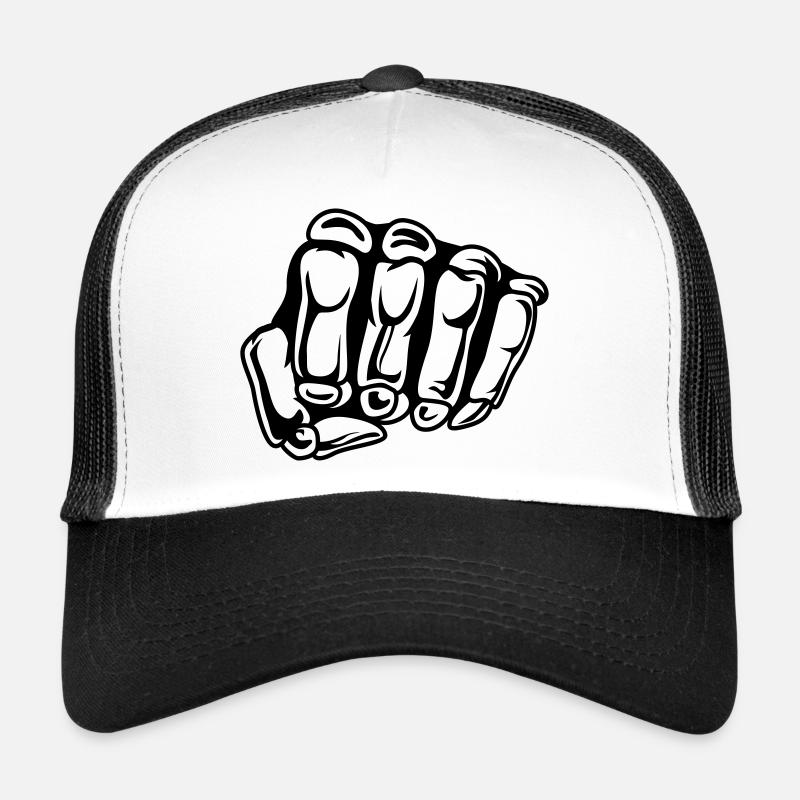 Crâne Faust Casquette trucker 