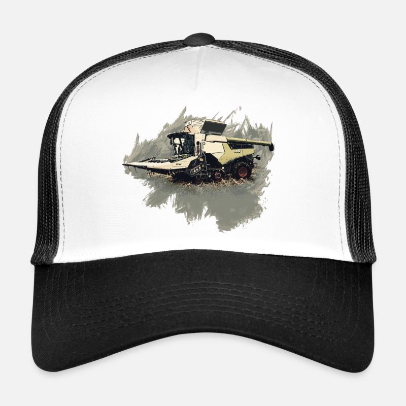 Tracteur de moissonneuse-batteuse de cueilleur de maïs Casquette trucker 