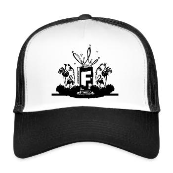 CLUBHOUSE Flamingo Society - Trucker Cap - Weiß/Schwarz - Vorne