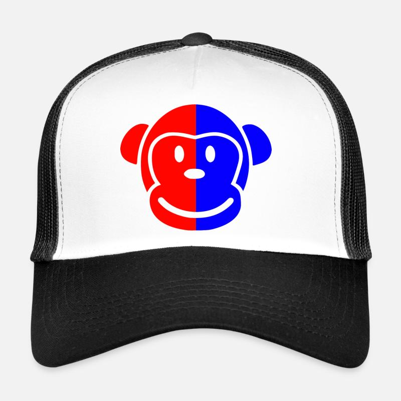 Glücklicher Affe Happy Monkey Trucker Cap