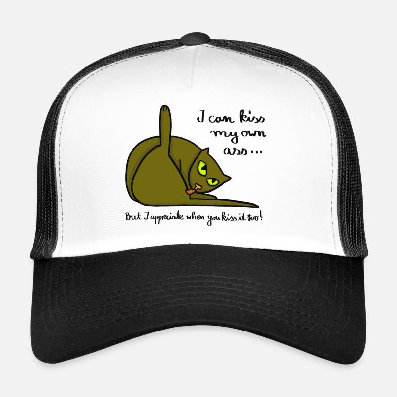 Méchant chat Casquette trucker 