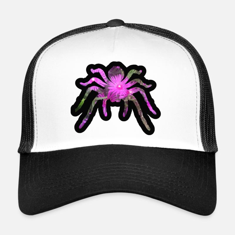 Araignée fleurie Casquette trucker 