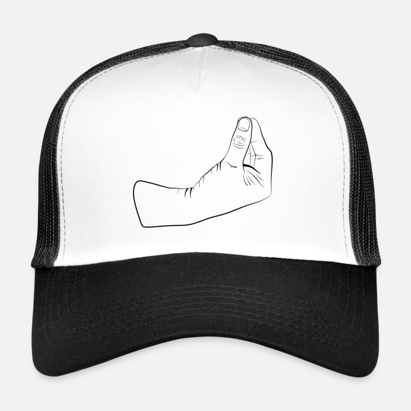 Qu’est-ce que tu veux geste Casquette trucker 