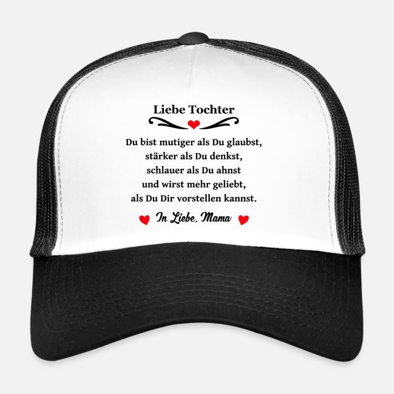 Liebe Tochter Geschenk von Mama Trucker Cap