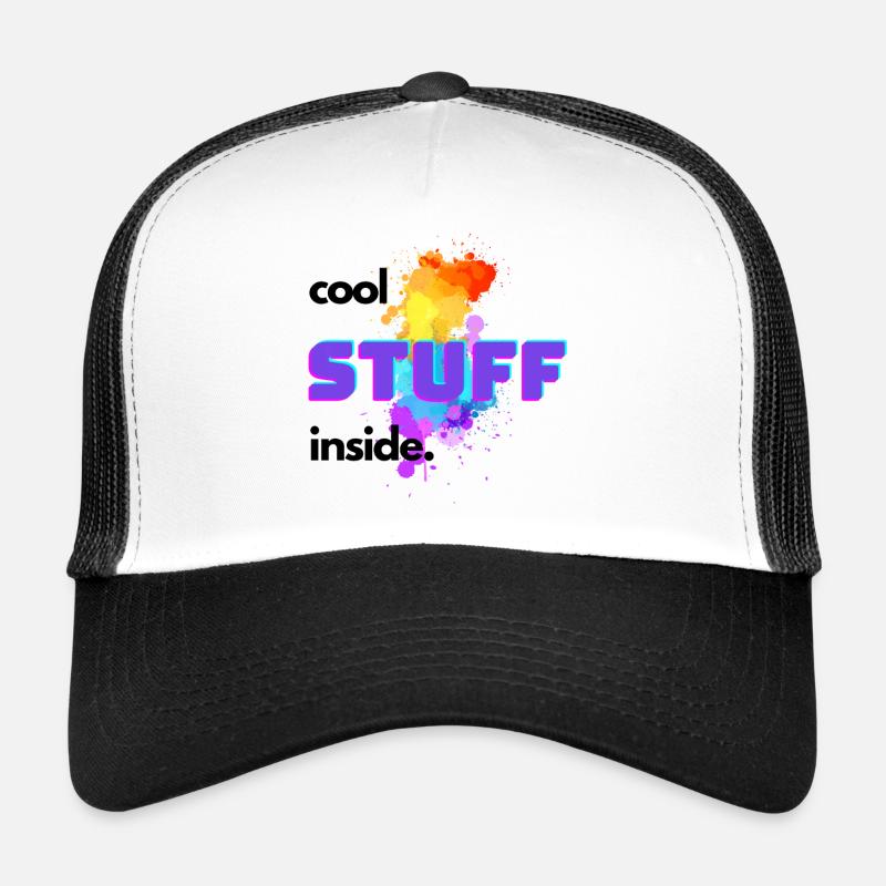 Cool stuff inside Trucker Cap