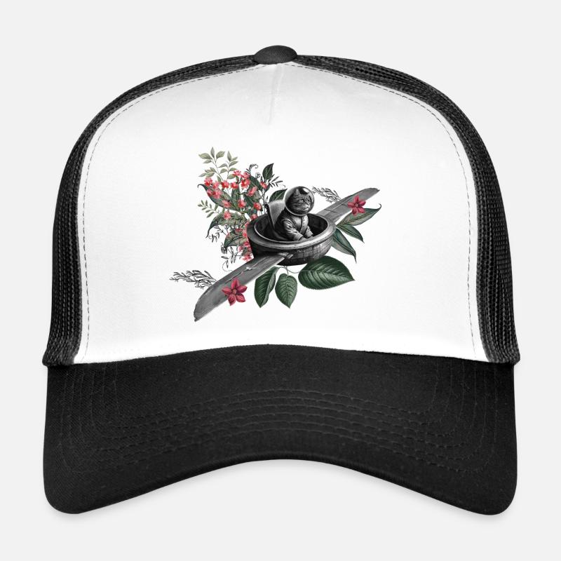 Le chat volant Casquette trucker 