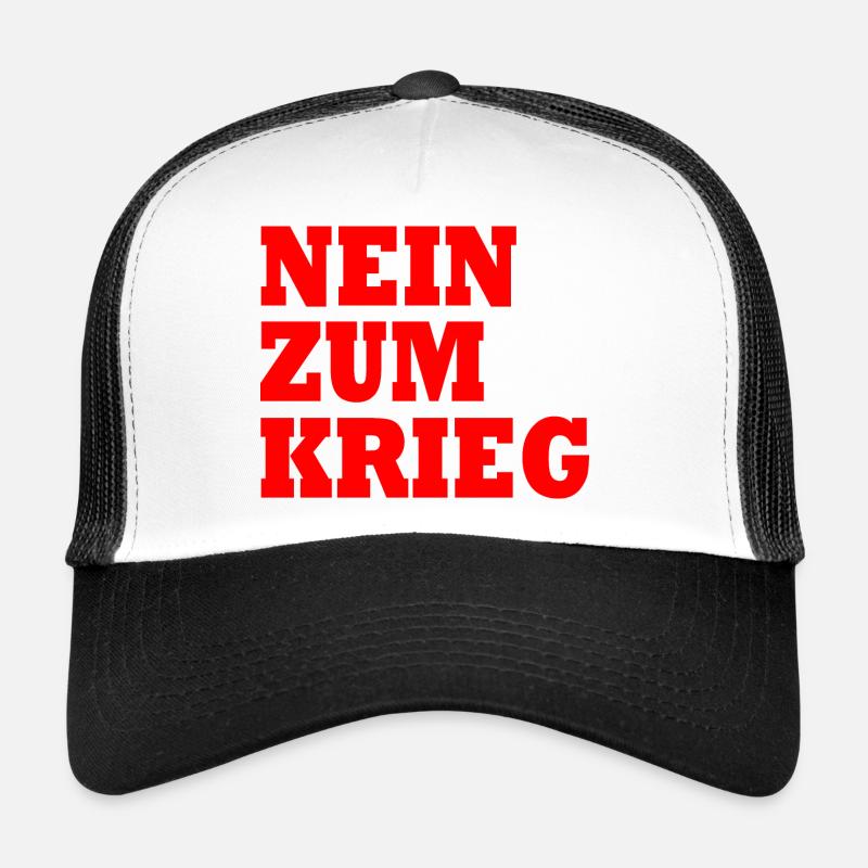 Nein zum krieg Trucker Cap