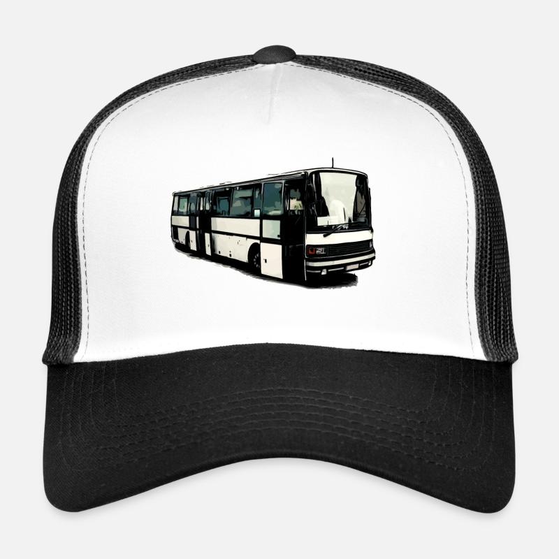 Setra Bus Setra S215 UL avec portes ouvertes Casquette trucker 
