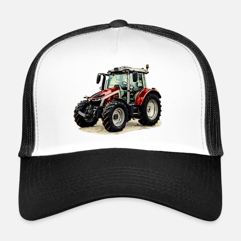 Traktor - Trucker Cap - Weiß/Schwarz