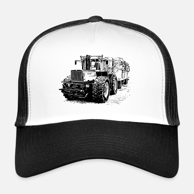 Alter MB trac 1300 TRAKTOR mit Strohanhänger Trucker Cap
