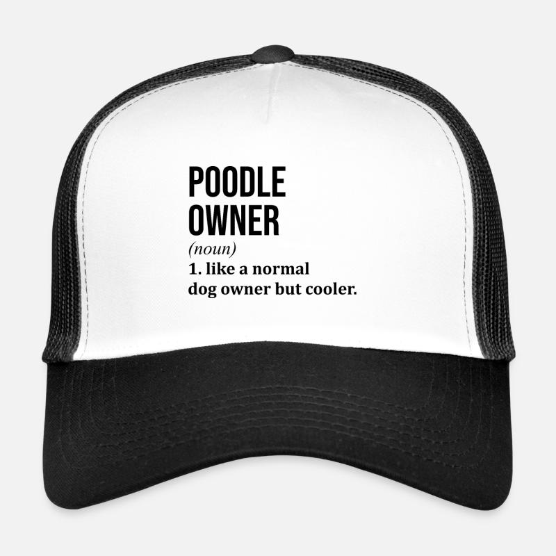 Caniche Casquette trucker 