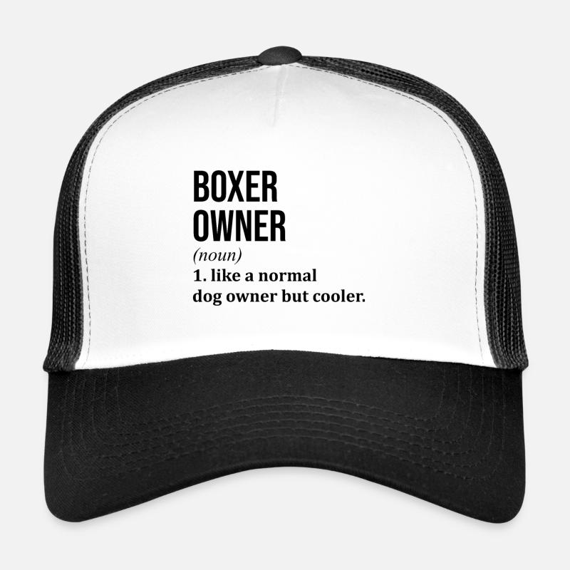 Boxeur Casquette trucker 