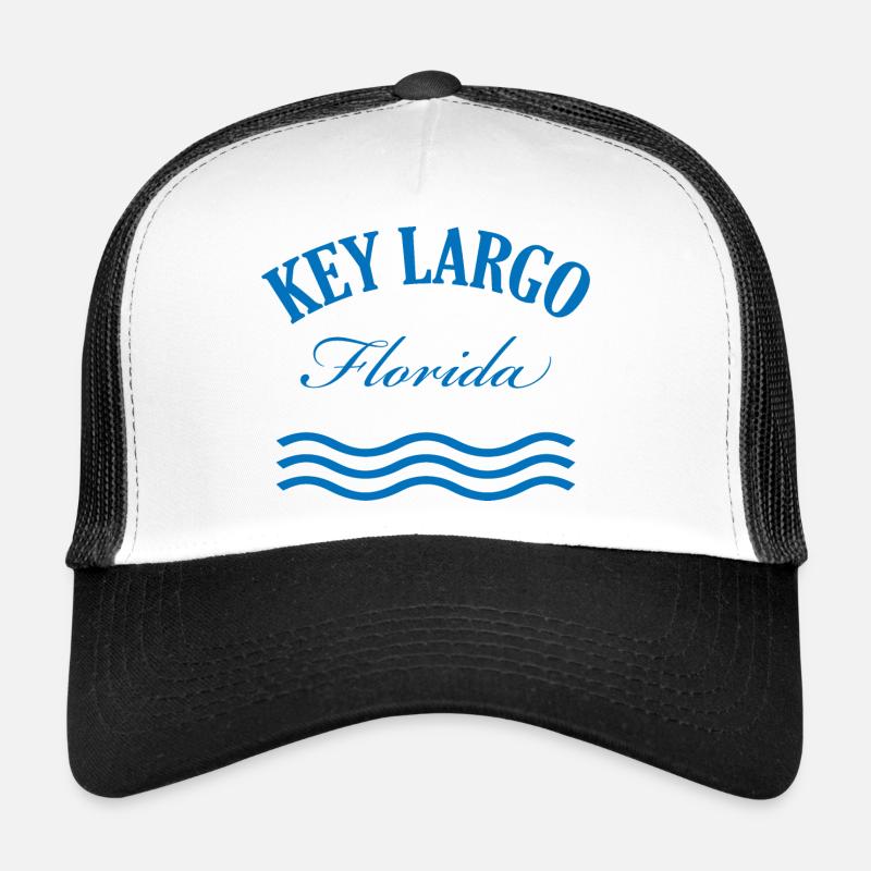 Key Largo Florida Conception nautique Casquette trucker 