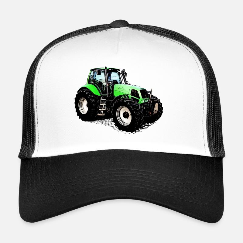 Fahr den Deutz Traktor 230 MK3 - Trucker Cap - Weiß/Schwarz