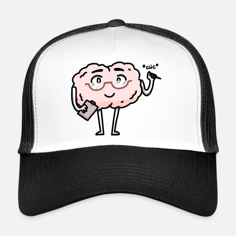 Sergio #1 - Trucker Cap - Weiß/Schwarz
