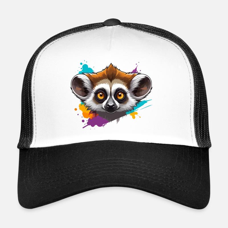 Regard de lémurien Casquette trucker 